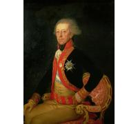 XcBAIHOUD Vintage Modern Artwork Classic Canvas Painting General Antonio Ricardos by Francisco De Goya Printed Paintings for Office Decor 60x90cm