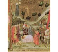 XcBAIHOUD Vintage Modern Artwork Classic Canvas Painting the Martyrdom of St Paul by Giotto Di Bondone Printed Paintings for Office Decor 60x90cm