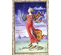 XcBAIHOUD Vintage Modern Canvas Prints Animal Pictures Allegory from a Poem on the Second Punic War by Francesco Di Stefano Pesellino Vintage Poster for Office Decor 60x90cm