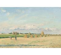 XcBAIHOUD Vintage Modern Canvas Prints Animal Pictures Landscape Ile-de-france by Camille Pissarro Vintage Poster for Office Decor 60x90cm