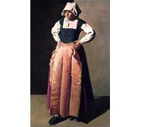 XcBAIHOUD Vintage Modern Canvas Prints Animal Pictures Old Woman by Georges De La Tour Vintage Poster for Office Decor 60x90cm