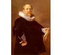 XcBAIHOUD Vintage Modern Canvas Prints Animal Pictures Portrait of A Man Frans Hals Vintage Poster for Office Decor 60x90cm