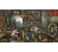 XcBAIHOUD Vintage Modern Canvas Prints Animal Pictures the Allegory of Sight by Peter Paul Rubens Vintage Poster for Office Decor 60x90cm