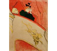 XcBAIHOUD Vintage Modern Canvas Prints Animal Pictures the Golden Mascaron Lodge by Henri De Toulouse Lautrec Vintage Poster for Office Decor 60x90cm