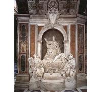 XcBAIHOUD Vintage Modern Canvas Prints Animal Pictures Tomb of Gregory Xiii by Camillo Rusconi Vintage Poster for Office Decor 60x90cm