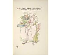 XcBAIHOUD Vintage Modern Canvas Prints Animal Pictures Very Sweet Peas Good Cherry Pie Such a Feast As an Alderman Could Not Deny by Walter Crane Vintage Poster for Office Decor 60x90cm