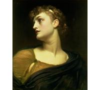 XcBAIHOUD Vintage Pictures Printed Wall Art Graffiti Antigone by Frederic Leighton Posters and Prints for Office Decor 60x90cm