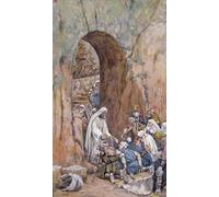 XcBAIHOUD Vintage Pictures Printed Wall Art Graffiti He Did No Miracles Save That He Healed Them by Jacques Posters and Prints for Office Decor 60x90cm