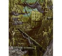 XcBAIHOUD Vintage Pictures Printed Wall Art Graffiti Inside the Docks by Gustave Dore Posters and Prints for Office Decor 60x90cm