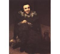 XcBAIHOUD Vintage Pictures Printed Wall Art Graffiti the Dwarf Don Juan Calabazas Called Calabacillas by Diego Rodriguez De Velazquez Posters and Prints for Office Decor 60x90cm