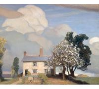 XcBAIHOUD Vintage Pictures Printed Wall Art Graffiti the Little Cottage by George Clausen Posters and Prints for Office Decor 60x90cm