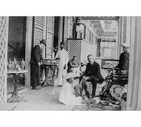 XcBAIHOUD Vintage Pictures Printed Wall Art Graffiti Young Woman Talking. Illustration by Theodor Heine Posters and Prints for Office Decor 60x90cm