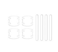 XCBGYRE 8Pcs Car Door Handle Protectors Film, for Audi A6 A7 A8 Q2 Q3 Q5 Q7 Q8 S1 S3 S4 S5 S6 S7 S8 SQ5 TT Paint Protection Stickers Door Handle Scratch Protection Cover Guard