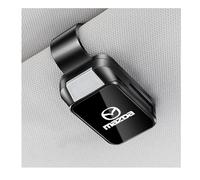 XCBGYRE Car Sun Visor Clip Sunglass, for Mazda 3 2013-2025 Holder Designed for Secure Storage and Easy Access to Glasses During Driving,A