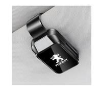 XCBGYRE Car Sun Visor Clip Sunglass, for Peugeot Rifter Standard 2018-2023 2024 2025 Holder Designed for Secure Storage and Easy Access to Glasses During Driving,A