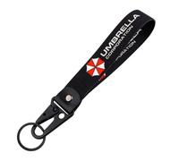 XCBW Car Lanyard Resident Evil Umbrella Corp. Hand Lanyard Pendant Black, 01, Miite