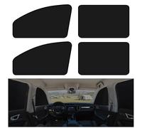 XCBYT Car Side Window Shades (4 Pack) | 100% Light Block Magnetic Privacy Curtains for Car | Sunshades for Baby Camping, Napping, Sleeping