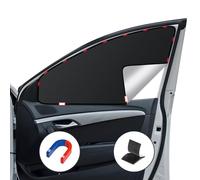 XCBYT Car Window Shade, 2 Pack Magnetic Privacy Screen Front Side Car Window, Cars Window Shades For Baby, UV Protection, Heat Protection, Cars Blackout, More Magnets