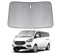 XCBYT Sun Protection Car Windscreen Compatible Ford Transit, Thickened Sun Visor Windscreen Cover, Front Windscreen Sunshade, Foldable Windscreen Cover, Protection UV and Heat
