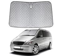 XCBYT Sun Protection Car Windscreen Compatible Vito, Thickened Sun Visor Windscreen Cover, Front Windscreen Sunshade, Foldable Windscreen Cover, Protection UV and Heat