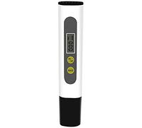 XCC Water Hardness Tester Tds Meter Water Quality Tester LCD Display Testing Pen with Two Keys Drinking Water Test Meter(White)