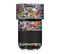 XCD 80 Camera Skin Wrap Lens Skins Protector Anti-Scratch Coat Wrap Cover Sticker for Hasselblad XCD 80mm(Graffiti White)