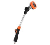 XCDMJ Hanging Basket Watering Rod 8 Spray Patterns Garden Hose Watering Wand 47 cm Long Adjustable Watering Rod Garden Shower Garden Hose Shower for Garden Watering, Car Washing, Pet Shower