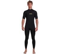 XCEL 2026 Mens Comp 2mm Short Sleeve Chest Zip Wetsuit - Black