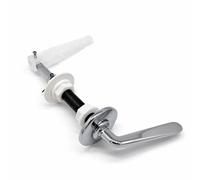 Xcel Home 6" Extended Handle Pack Chrome Plated - Long Lever with Fixings for Valves and Taps