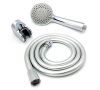 Xcel Home Shower kit Set for Bathroom Bath Shower tap - 5 Setting Shower Head, Stylish Flexible Hose and Wall Bracket