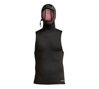 XCEL Infiniti 2mm Neoprene Wetsuit Hooded Vest Top - Black - Easy Stretch - Unisex - 1mm Vest/2mm Hood