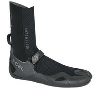 XCEL Infiniti 3mm Split Toe Wetsuit Boots - Black - Quick dry - Unisex - ADJUSTABLE STRAP - TAPED SEAMS - QUICK-DRY FIBERS