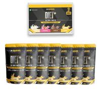 Xcelerate Nutrition Diet+ Whey Protein 40g Sachets - 30.6g Protein per Serving | High Performance Low Calorie Shake | Strawberry, Chocolate, Vanilla, Banana or Mixed Flavours | Pack of 7, 14 or 20