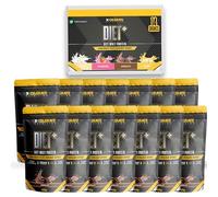 Xcelerate Nutrition Diet+ Whey Protein 40g Sachets - 30.6g Protein per Serving | High Performance Low Calorie Shake | Strawberry, Chocolate, Vanilla, Banana or Mixed Flavours | Pack of 7, 14 or 20
