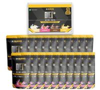 Xcelerate Nutrition Diet+ Whey Protein 40g Sachets - 30.6g Protein per Serving | High Performance Low Calorie Shake | Strawberry, Chocolate, Vanilla, Banana or Mixed Flavours | Pack of 7, 14 or 20