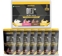 Xcelerate Nutrition Diet+ Whey Protein 40g Sachets - 30.6g Protein per Serving | High Performance Low Calorie Shake | Strawberry, Chocolate, Vanilla, Banana or Mixed Flavours | Pack of 7, 14 or 20