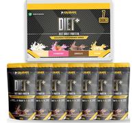 Xcelerate Nutrition Diet+ Whey Protein 40g Sachets - 30.6g Protein per Serving | High Performance Low Calorie Shake | Strawberry, Chocolate, Vanilla, Banana or Mixed Flavours | Pack of 7, 14 or 20