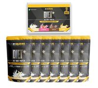 Xcelerate Nutrition Diet+ Whey Protein 40g Sachets - 30.6g Protein per Serving | High Performance Low Calorie Shake | Strawberry, Chocolate, Vanilla, Banana or Mixed Flavours | Pack of 7, 14 or 20