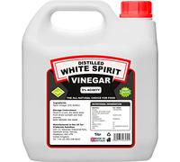 XCelerate Nutrition Distilled White Spirit Vinegar 1LTR - 1000ml (5% Acidic) for Cleaning, Weed Killing, Pickling, Marinating & Cooking - Distilled White Vinegar - Produced in The UK (1 Pack)