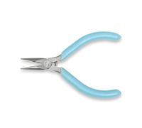 Xcelite Weller L4GN 4" Sub-Miniature Needle Nose Plier with Light Blue Cushion Grip Handle