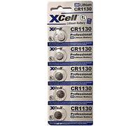 XCell CR1130 Button Cell Battery for Many Different Small Devices, Long Life, Low Self-Discharge, 148257