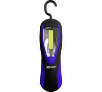 XCell Worklight Hook with Swivel Hook and Magnet 12 Display (L x W x H) 200 x 60 x 37 mm, Weight 98 g, COB LED, 120 Lumens, 4 Hours Light Life, Includes 3 x AAA) 149339