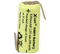 XCell X1/2AAAH-350-LFZ Special Battery 1/2 AAA Z-Solder Tail NiMH 1.2 V 350 mAh