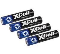 XCell Xtreme FR03/L92 Micro (AAA) Battery Lithium 1.5 V Pack of 4