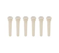 Xcello 6Pcs Guitar Pegs Simple Replacement Excellent Colors Bridge Pins for Various Stringed Instruments(A)