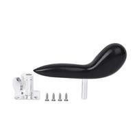 Xcello Bassoon Hand Holder Silver Black Industrial Plastic Saddle Rest for Comfortable Grip, Durable and Easy To Install