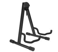 Xcello Black a Frame Cello Stand, Adjustable Folding Support for Musical Instruments, Steel Material, Foam Pad, 1460g Weight