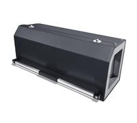 XCF Car Boot Organiser Storage Leather Sturdy Boot Organiser, with Lid and Push-pull Handle, Built in partition, 180 degrees Opening for Model 3, SUV, Truck, Sedan, Car Storage (78 * 29 * 31cm)