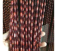 XCHSXYL Beaded Curtains Wood Hanging Strings Doorway Panel Room Divider Living Room Closet, Customizable (Color : B, Size : 111 strands-90x220cm)