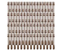 XCHSXYL Natural Wooden Beads Door String, Sandalwood Gourd Bead Curtain, Dining Room Partition, Punch-free Installation, 21/25/31 Shares Beaded Curtain (Color : A, Size : 21 str